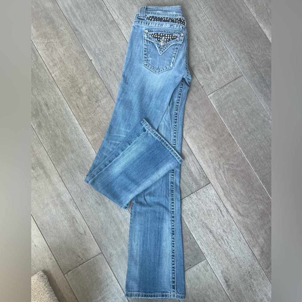Size 26 miss me boot jeans